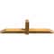 Ekena Millwork Eugene Rough Sawn Timber Gable Bracket, Western Red Cedar, 60"W x 17"H x 4"D x 4"F, 7/12 Pitch GBW060X17X0404EUG00RWR - alternate 4